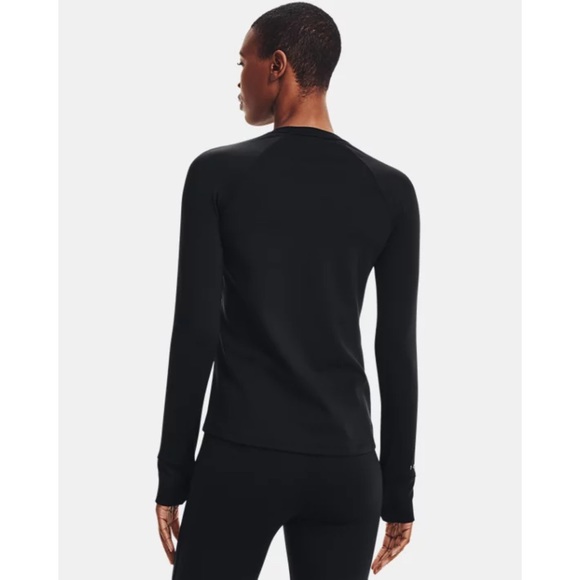 UNDER ARMOUR • Women's UA Base 3.0 Crew Top Workout Shirt - Picture 4 of 7